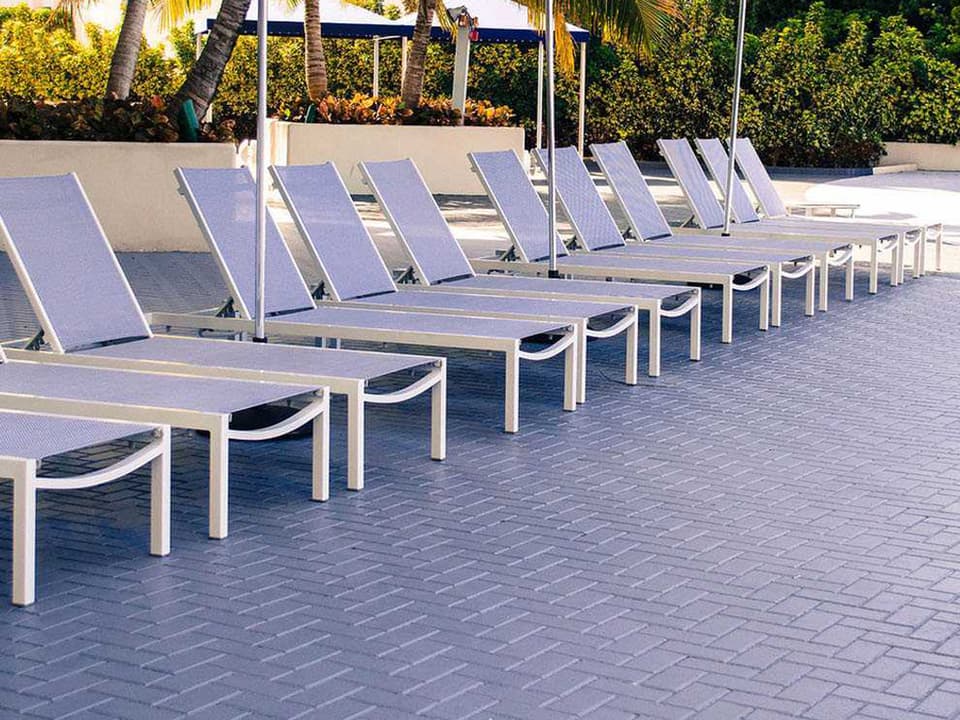 Decoscape Fusion Aluminum Sling Lounge Set