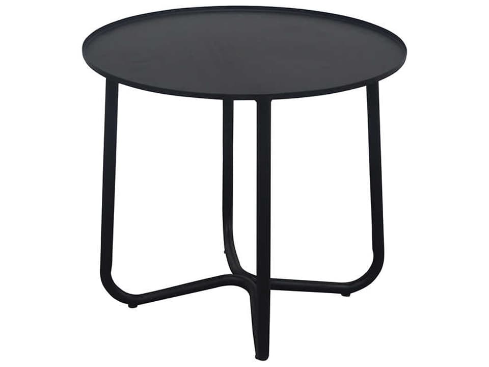 Elephant 24-Inch Round Aluminum Coffee Table