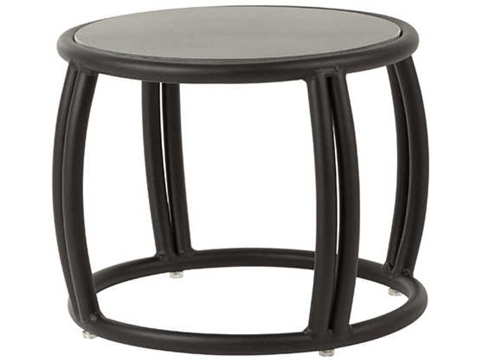 Elephant Aluminum Small Round End Table