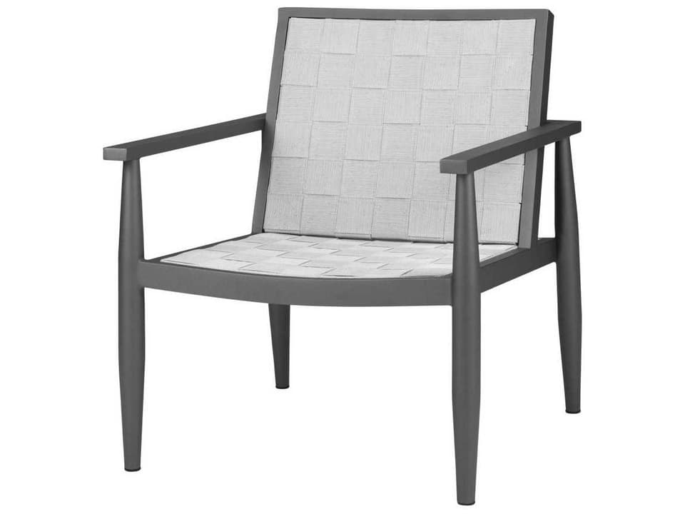 Danish Aluminum Sling Strap Lounge Chair