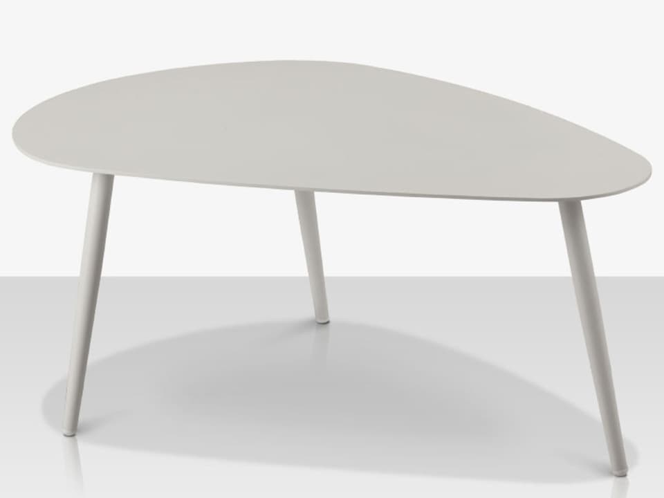 Vines Aluminum Outdoor Coffee Table in Powder Coated Finish