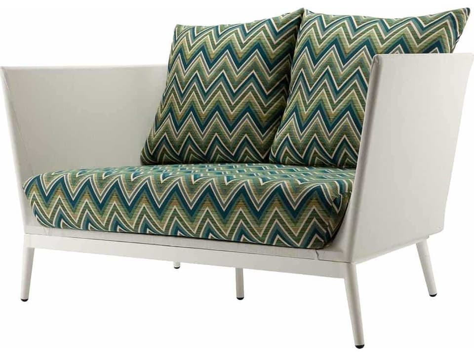 Cosmo Aluminum Loveseat with Sling Body Wrap