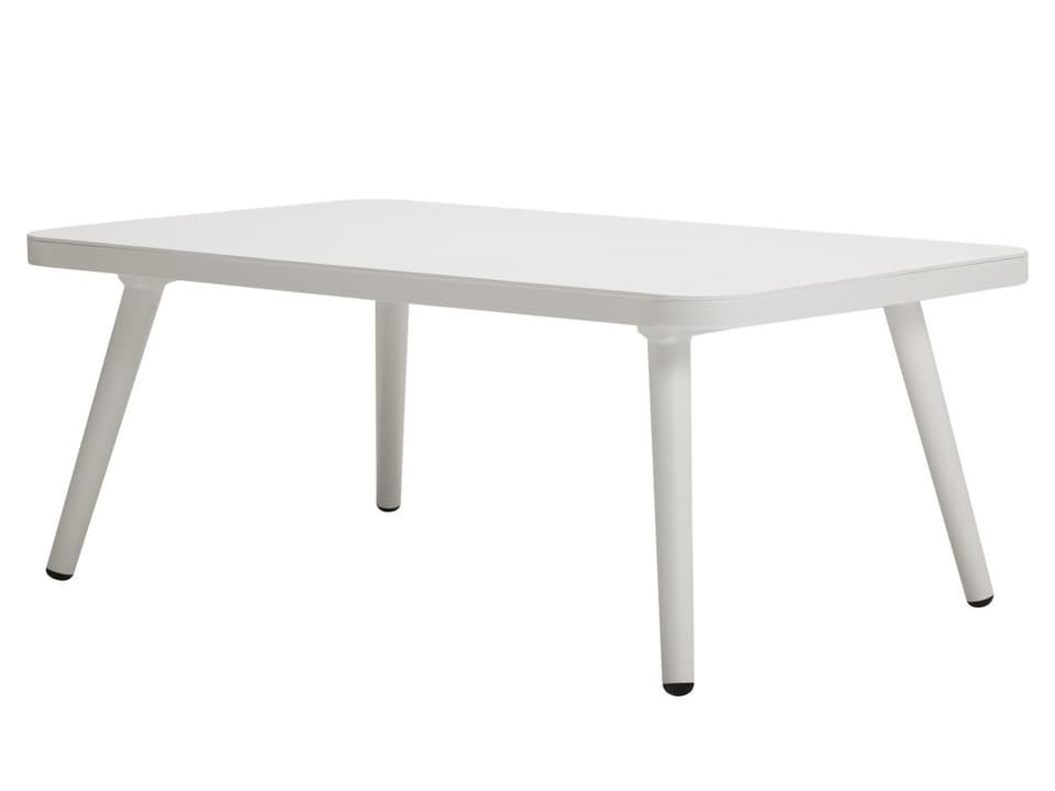 Cosmo Rectangular Aluminum Coffee Table