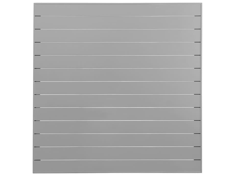 Fusion 36-Inch Square Aluminum Slat Table Top