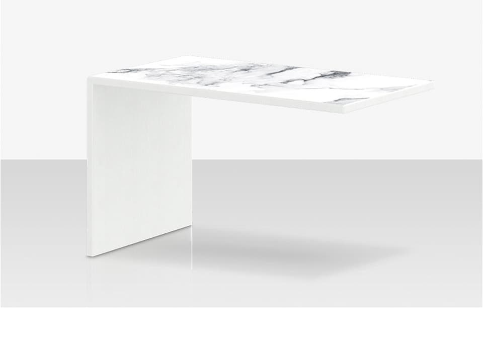 MOD Aluminum Rectangular C Side Table
