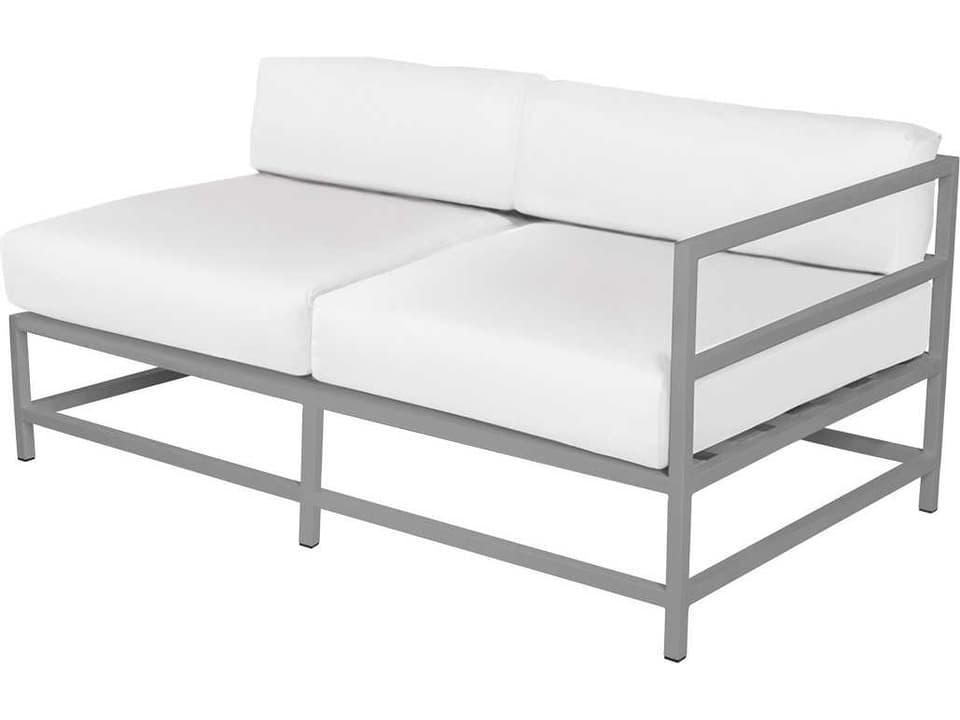 Delano Aluminum Right Arm Loveseat