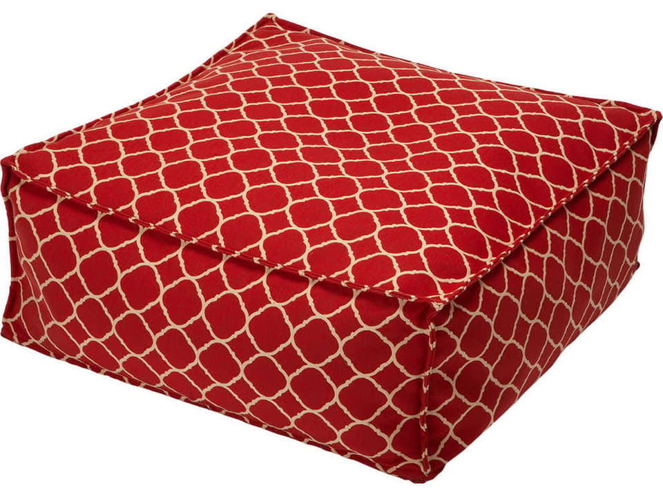 Casbah Fabric Cushion Ottoman