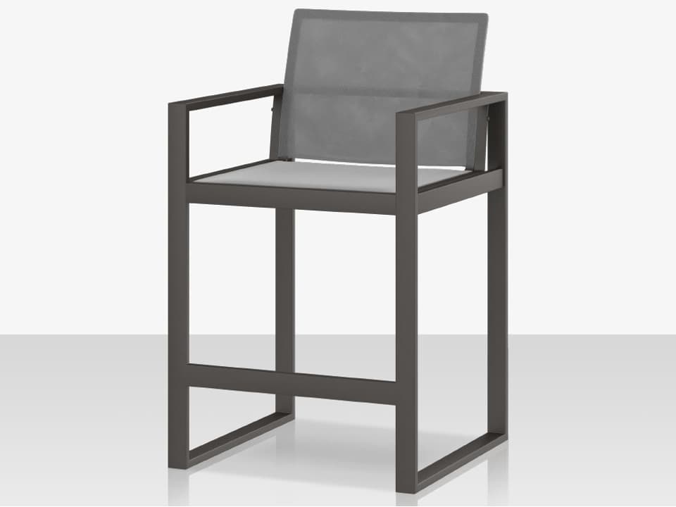 Iconic Aluminum Sling Bar Arm Chair