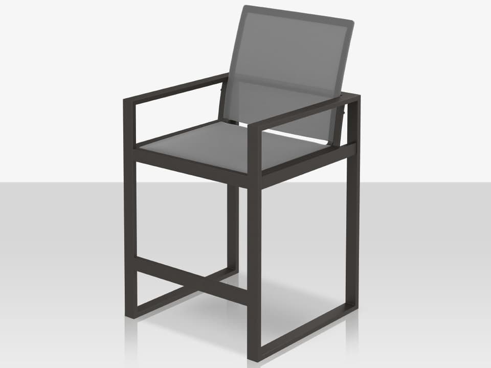 Iconic Aluminum Sling XL Highback Bar Arm Chair