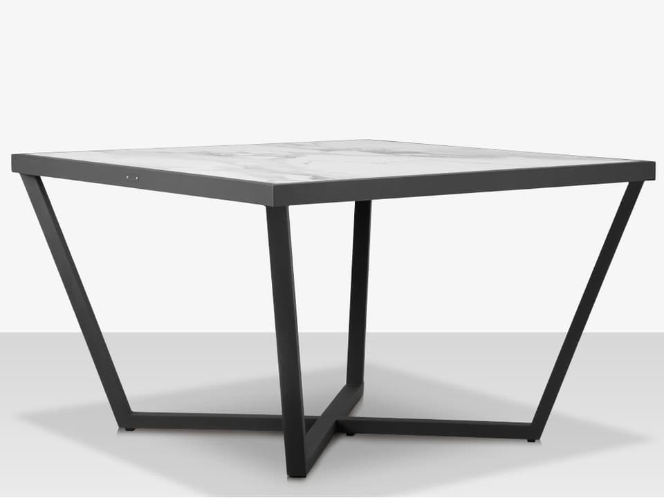 Iconic Porcelain Square Single Tile Dining Table Top