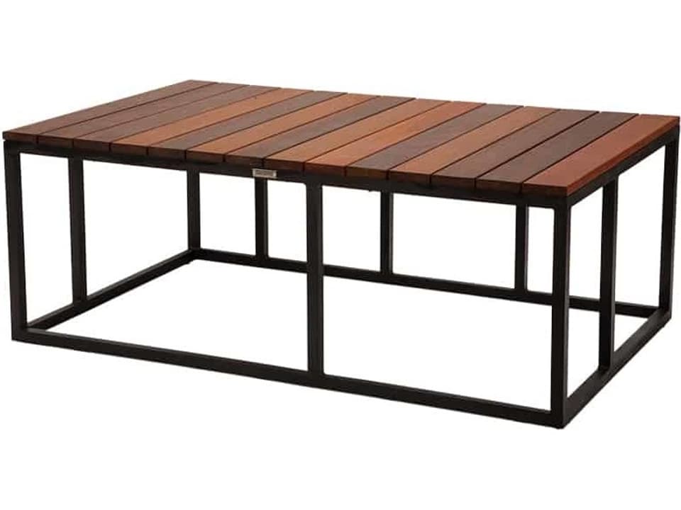 Bosca Aluminum Rectangular Coffee Table