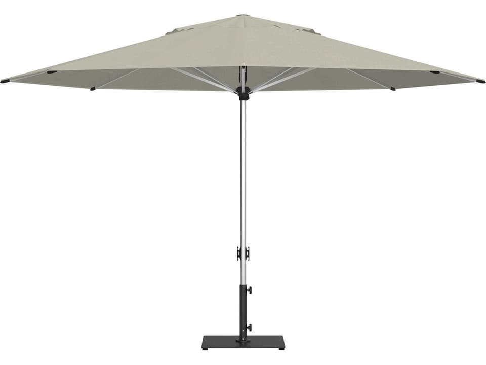 Oasis 13-Foot Octagon Market Umbrella in Silver Frame