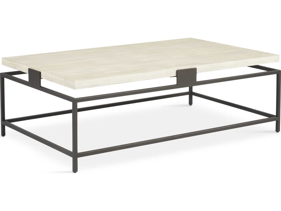 Concord Rectangle Coffee Table with Metal Legs