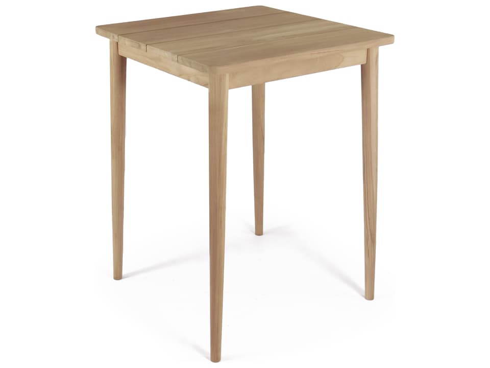 Krabi Square Teak Pub Table in Teak Finish