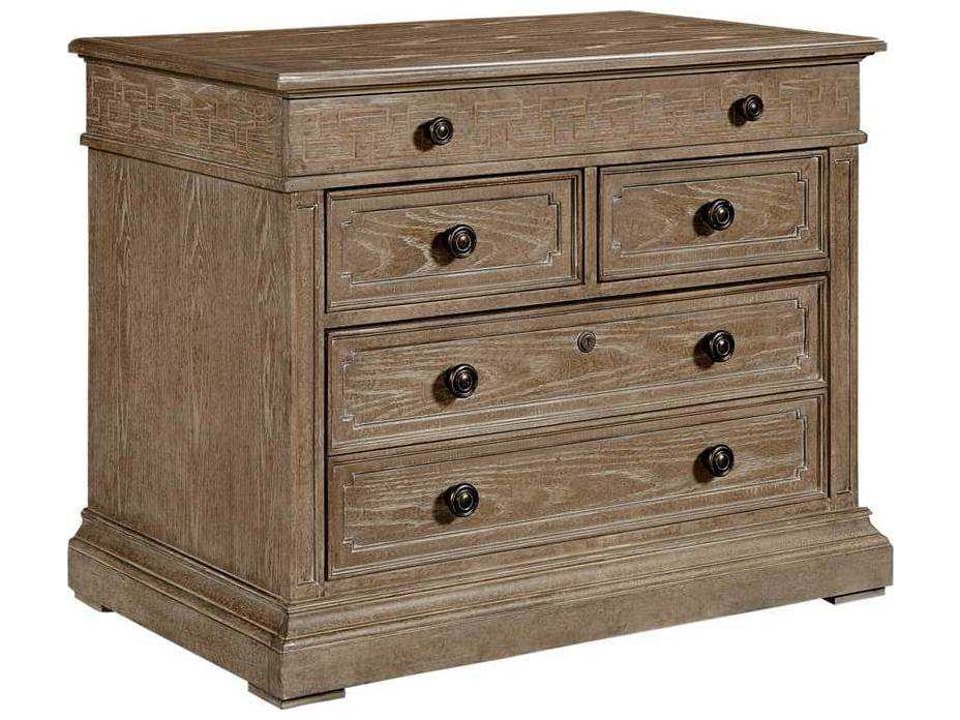 Wethersfield Estate Four-Drawer Lateral File Cabinet in Brimfield Oak