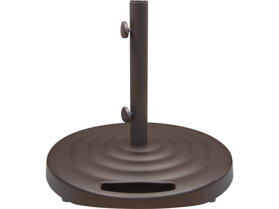 Monaco Cast Aluminum Round Umbrella Base 100lbs with Wheels
