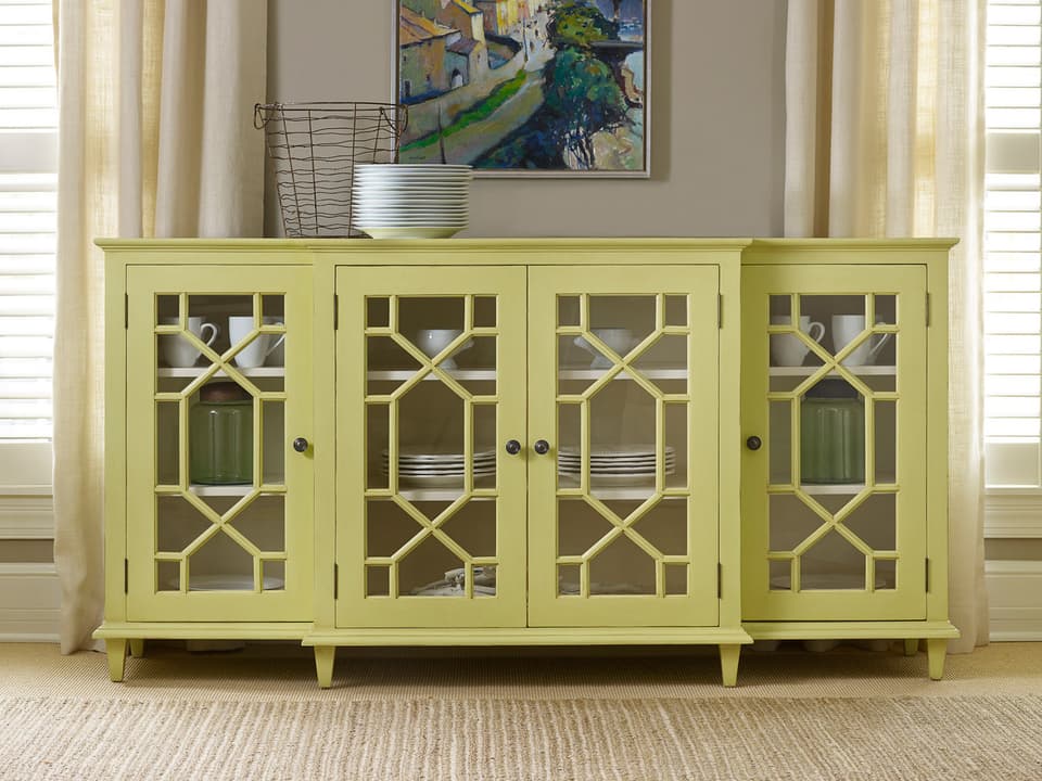 Portland Sideboard With Glass Doors