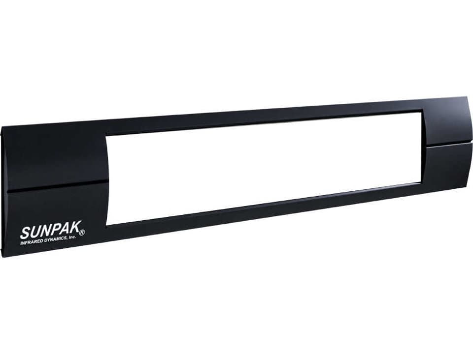 Black Steel Front Fascia Kit for Patio Heater