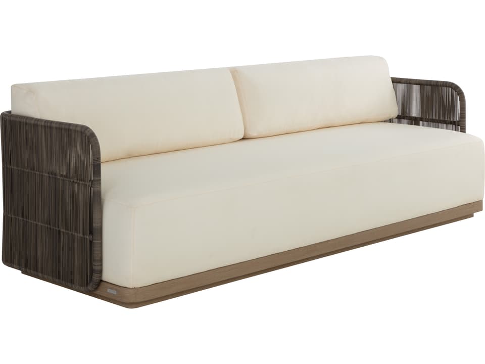 Ravenna 3-Seat Outdoor Sofa in Stinson Cream
