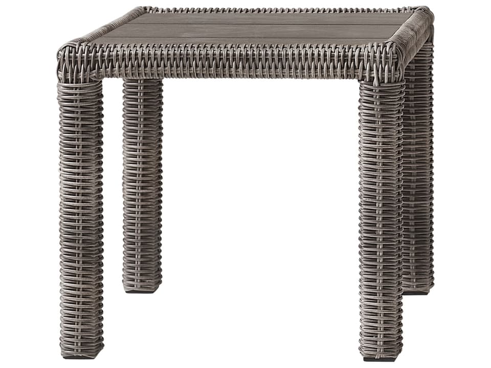 Timberline Quick Ship Wicker Square End Table
