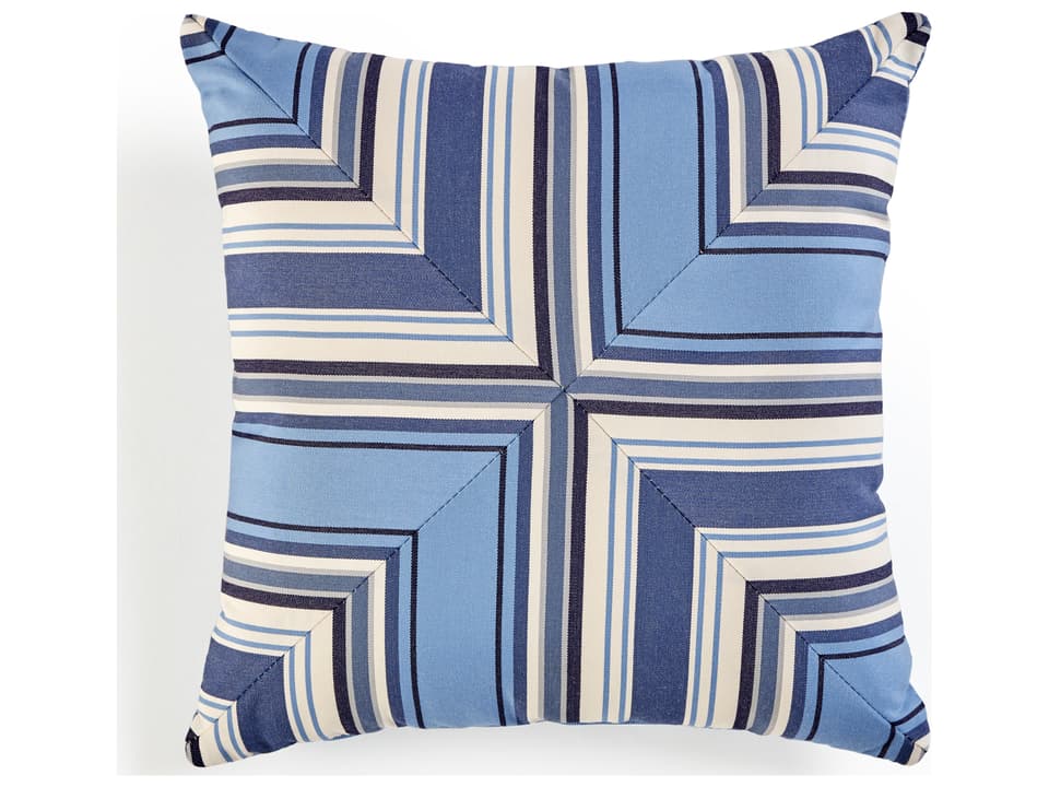 Pillow Talk 18 x 18 Sunbrella Accent Pillow in Blue