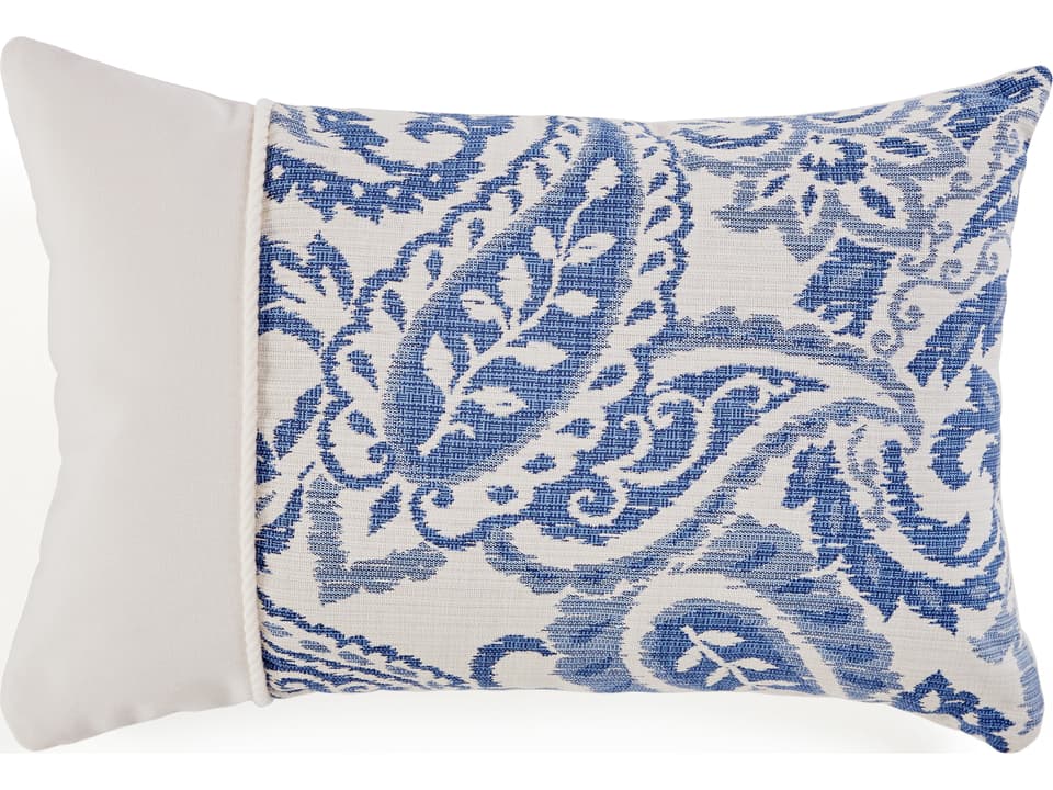 Pillow Talk 20 x 13 Inch Sunbrella Outdura Decorative Pillow in Blue