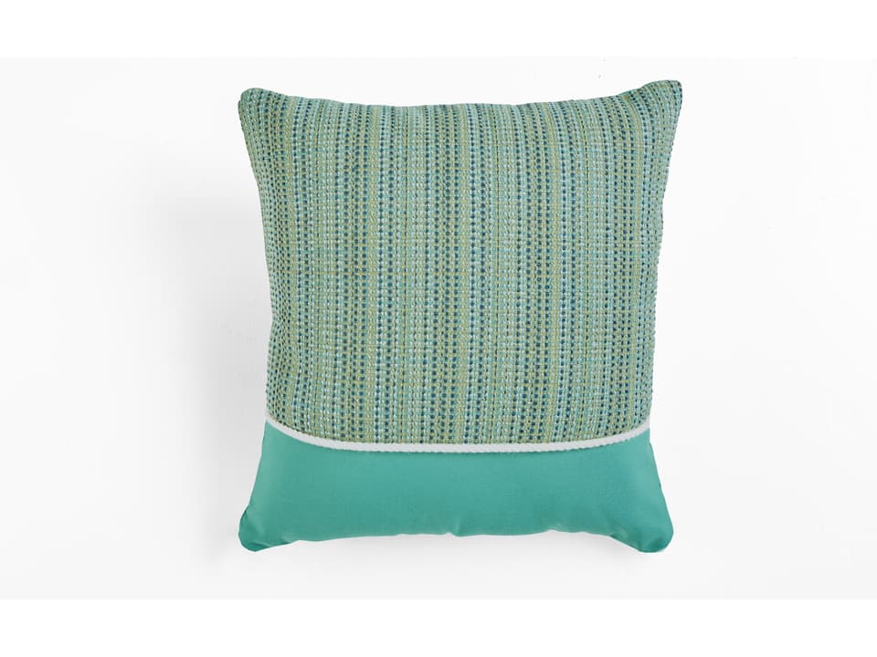 Pillow Talk 18 x 18 Sunbrella or Outdura Accent Pillow in Green