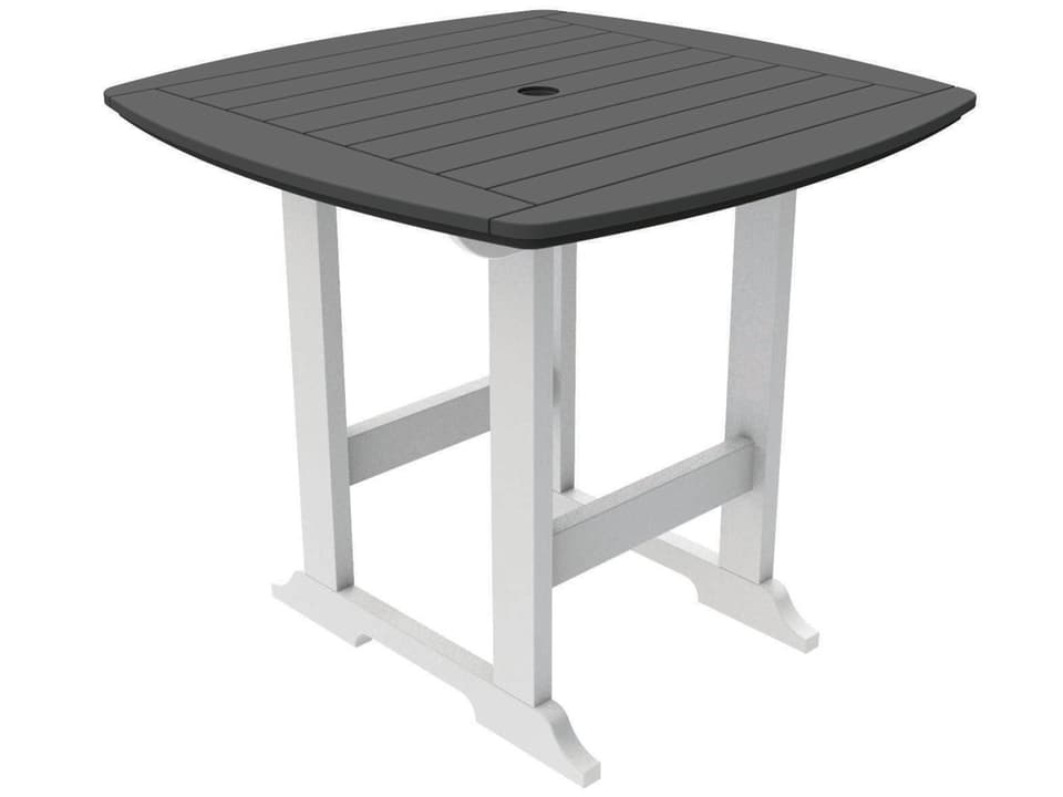 Portsmouth Square Recycled Plastic Counter Table
