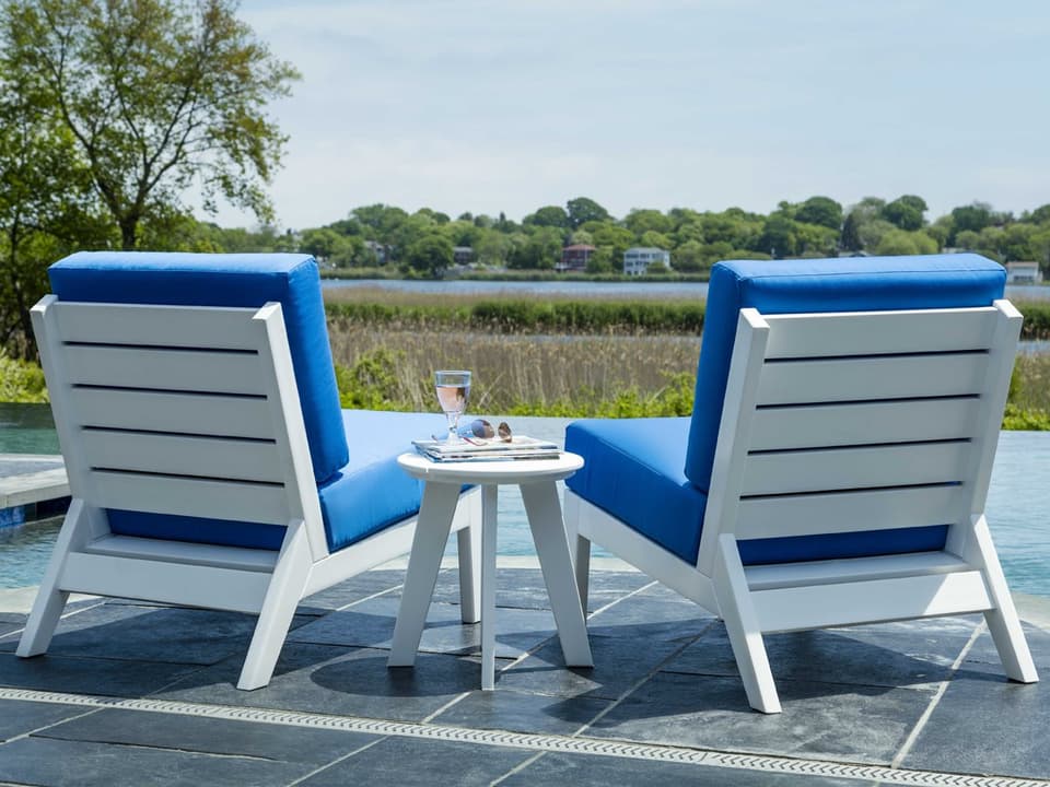 Dex Recycled Plastic Cushion Outdoor Patio Lounge Set