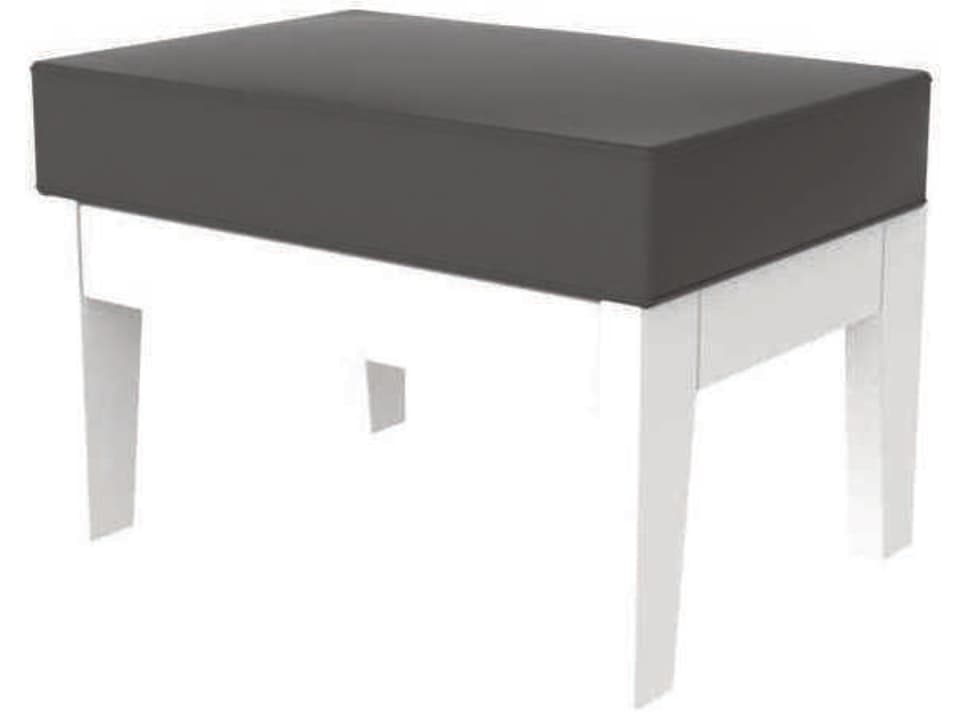 Dex Outdoor Ottoman in EnviroWood