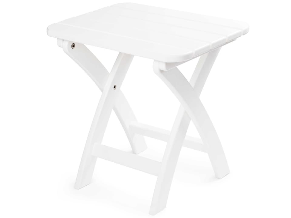 Coastline Harbor View Folding Side Table Outdoor Accent