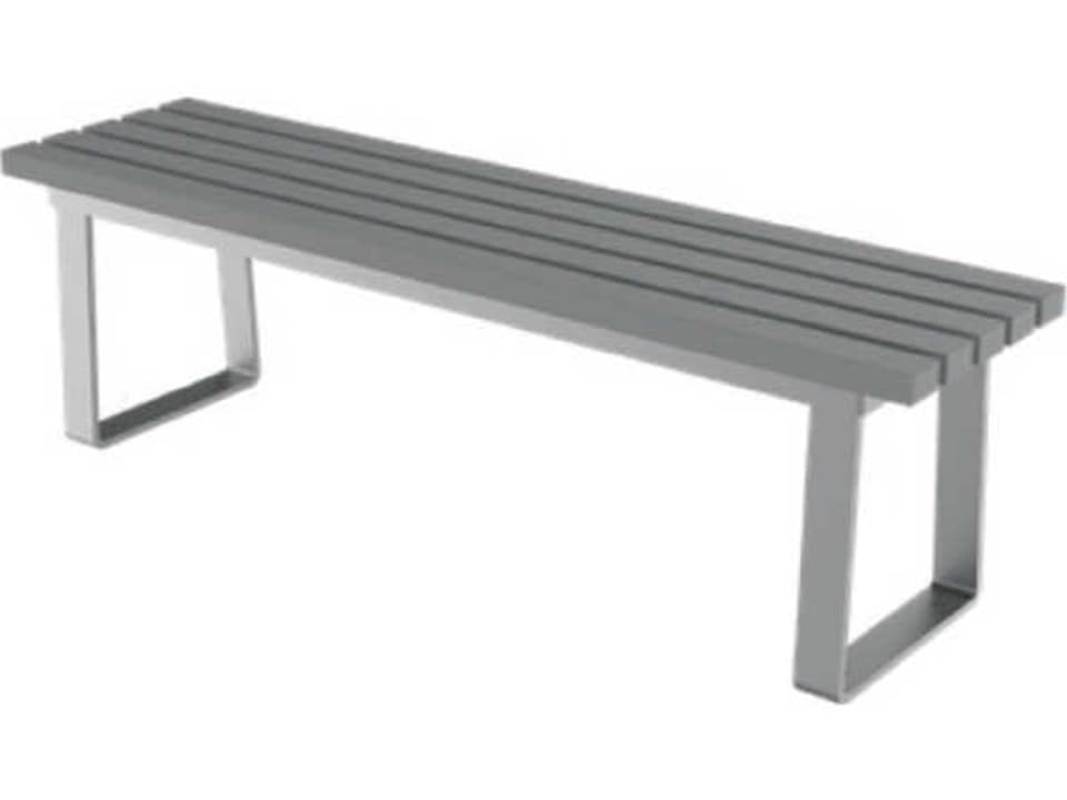 HIP 60 Inch Aluminum Anchor Bench
