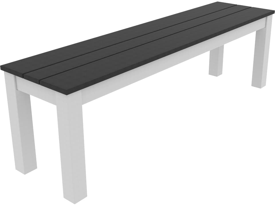Greenwich 80-Inch Recycled Plastic Slatted Dining Bench