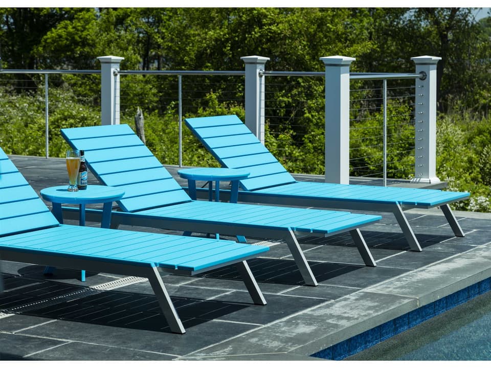 Mad Recycled Plastic Patio Lounge Set