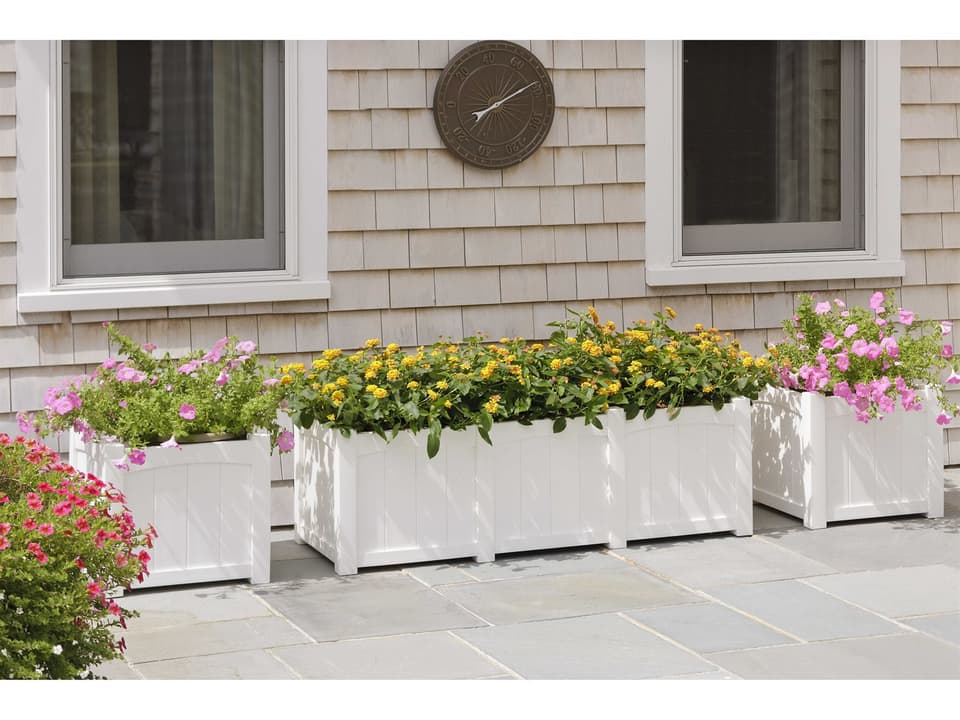 wicker planter pots Lyla Dry Basket Planters, Set of 2