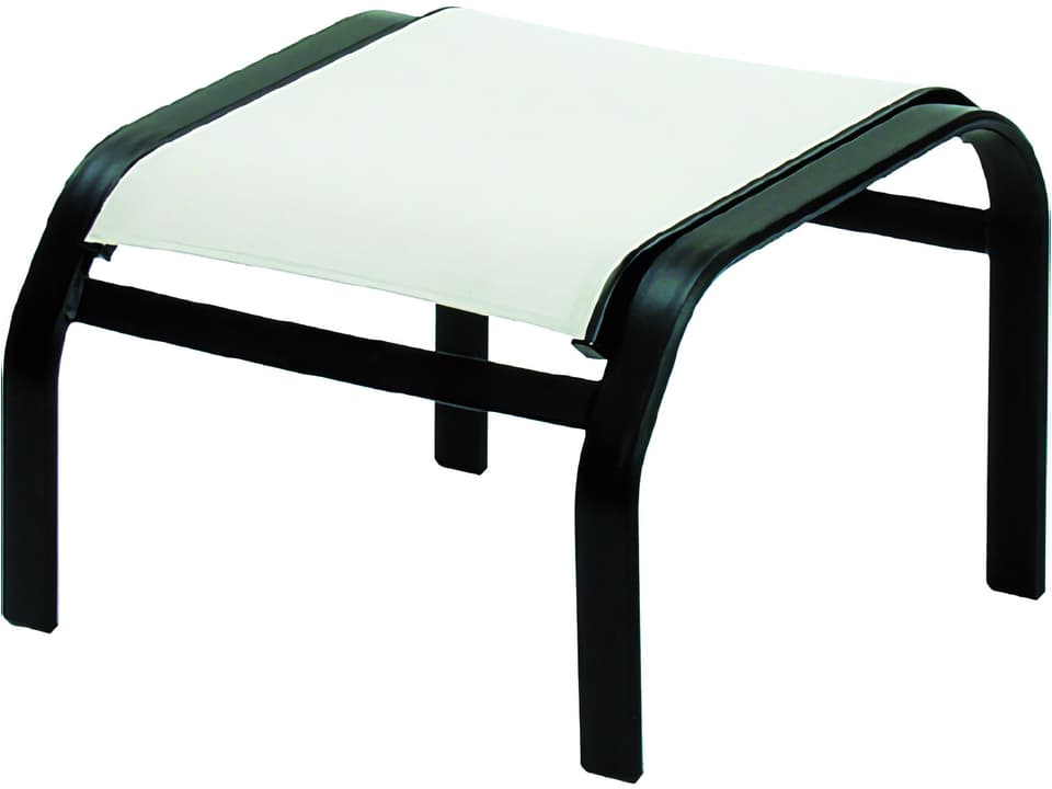Maya Sling Aluminum Patio Ottoman
