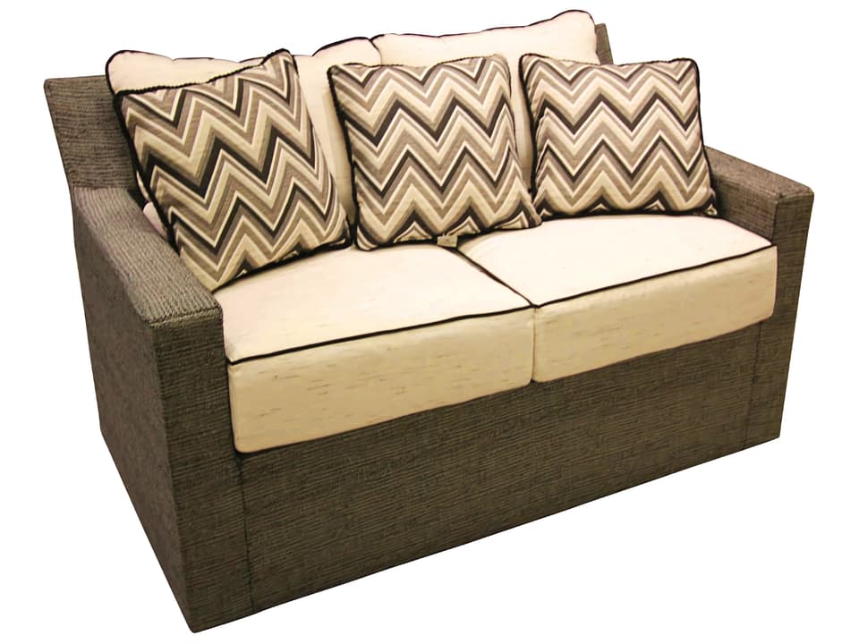 Summer Aluminum Wicker Loveseat