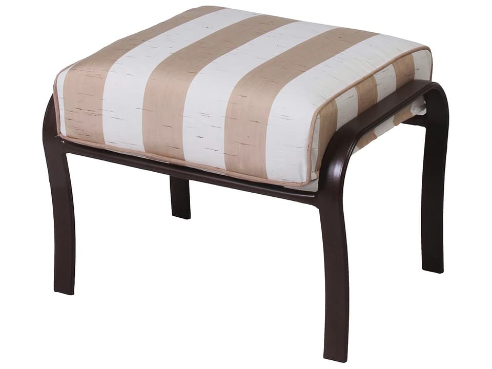Madison Aluminum Outdoor Patio Ottoman