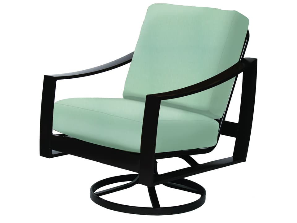 Pinnacle Cushion Aluminum Leisure Swivel Rocker Lounge Chair