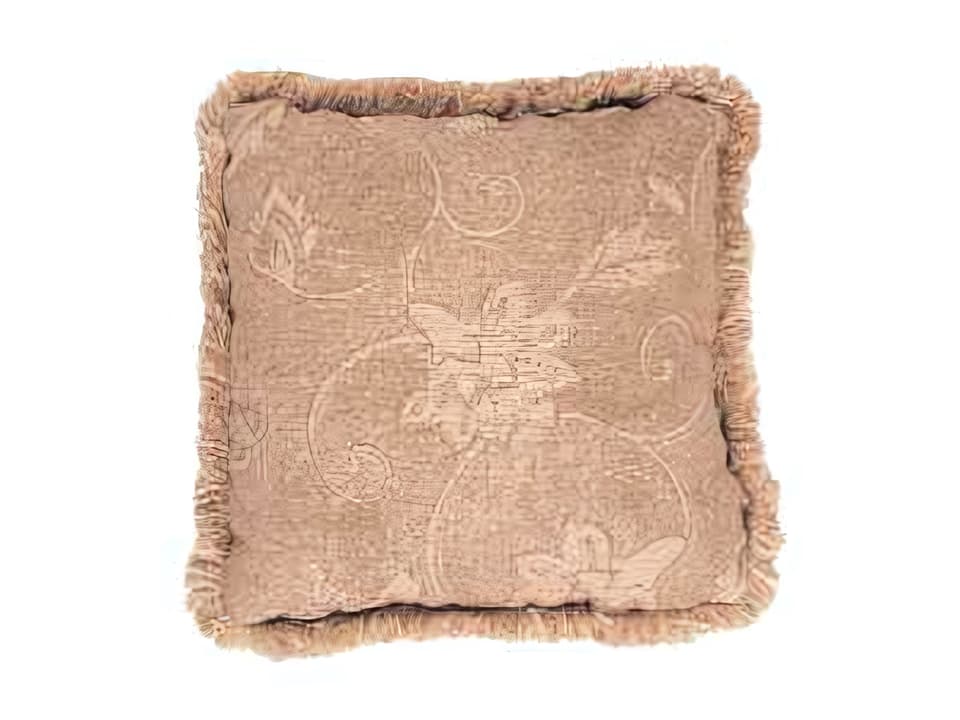 Accent 16 Square Pillow with Fringe