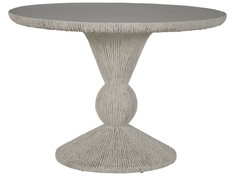 Montello Cast Stone Natural Round Dining Table