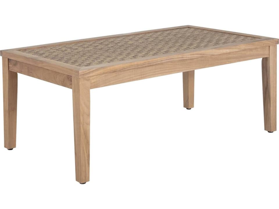Savannah Teak Natural Rectangular Coffee Table