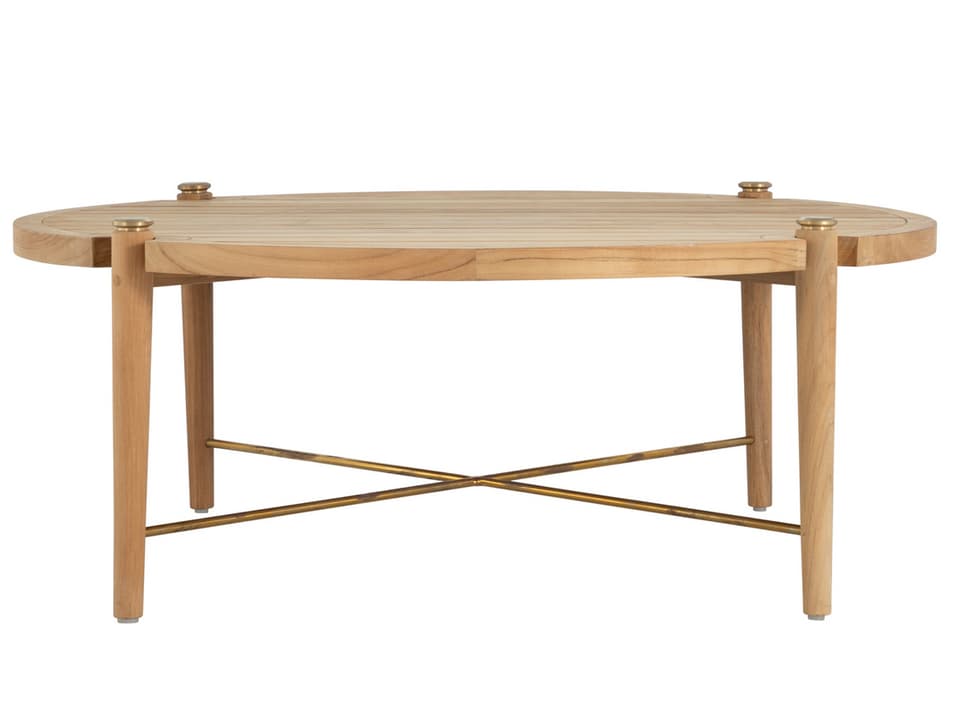 Pacifica Natural Teak Round Coffee Table
