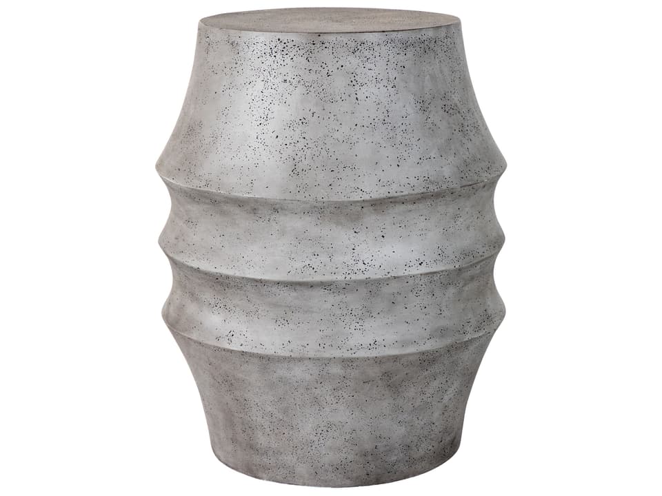 Egret Cast Stone Stool