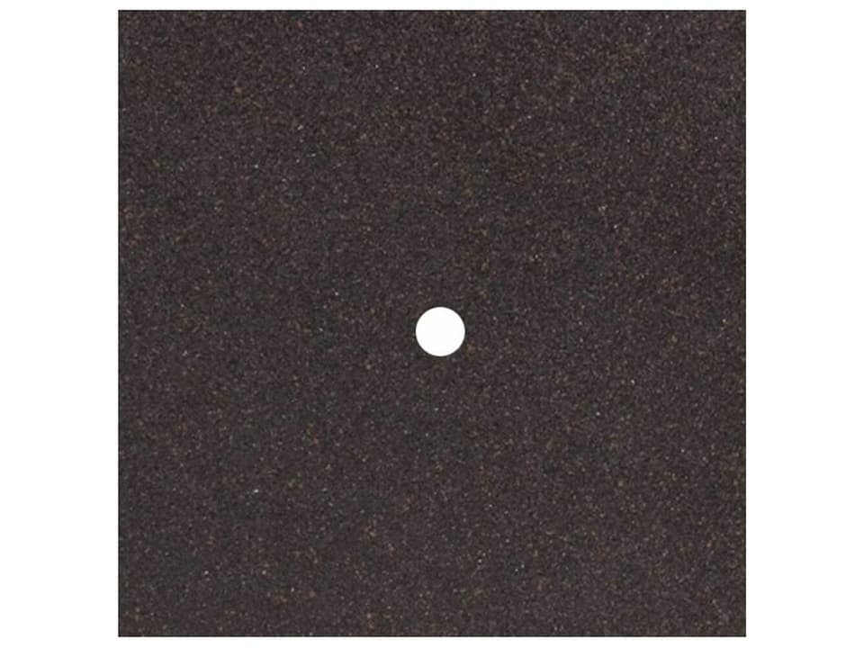 Superstone 36-Inch Square Table Top with Umbrella Hole