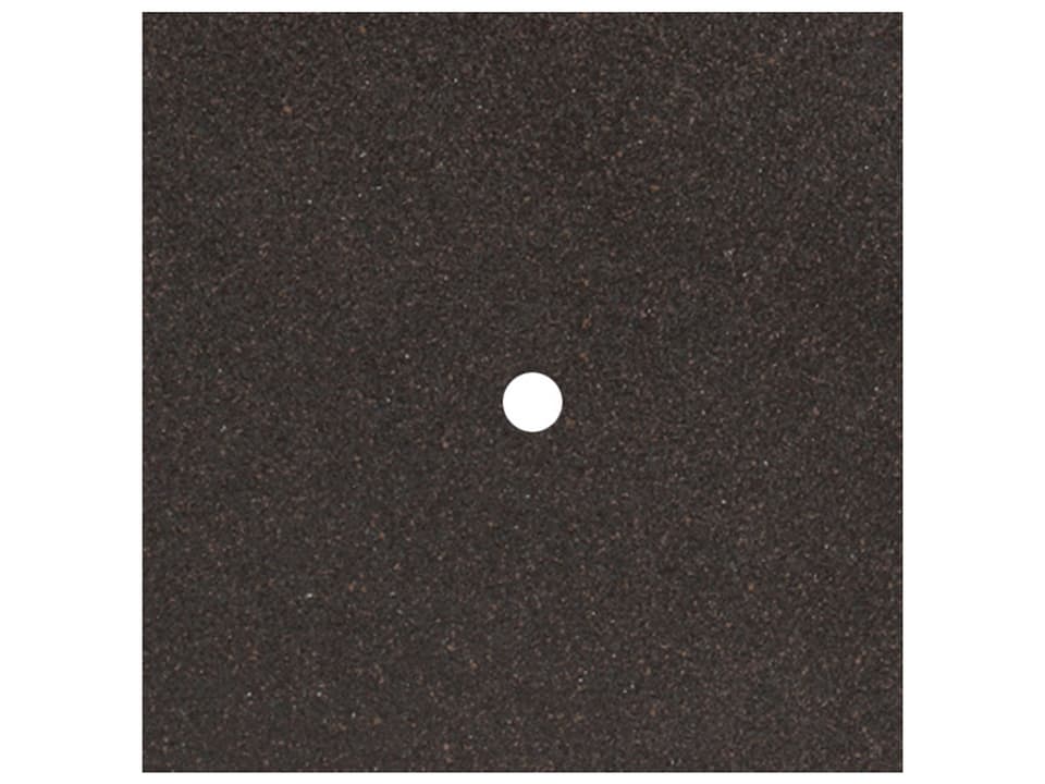 Superstone 36-Inch Square Table Top with Umbrella Hole