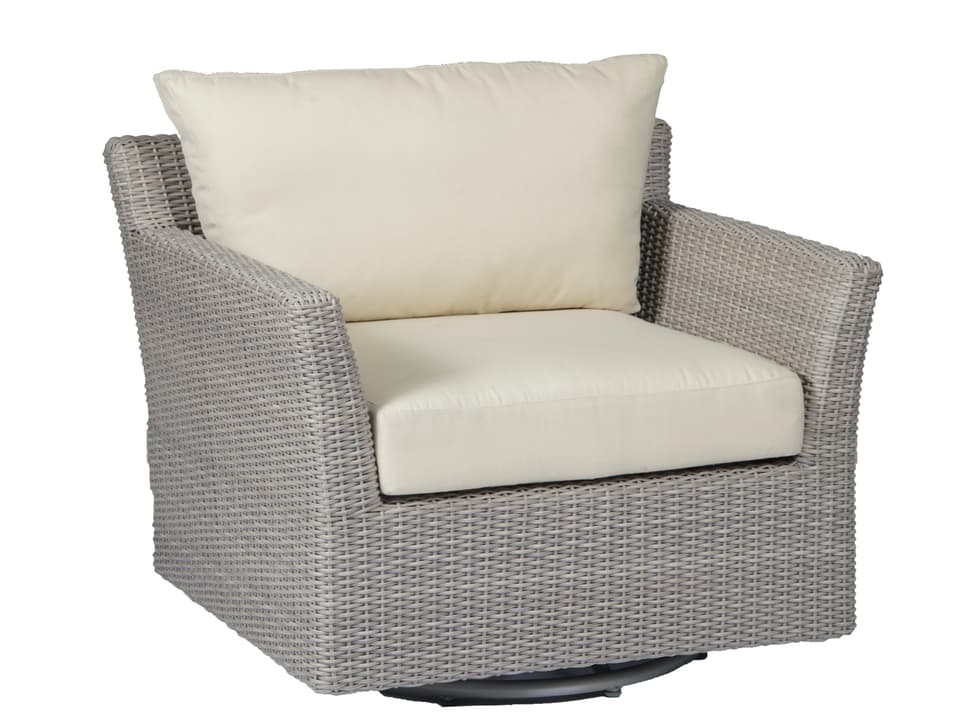 Club Woven Swivel Glider Outdoor Patio Lounge Chair