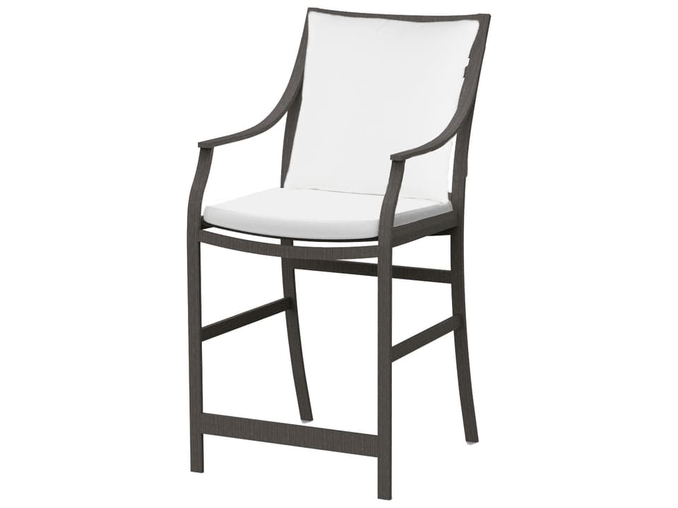 Monaco Wrought Aluminum Outdoor Counter Stool