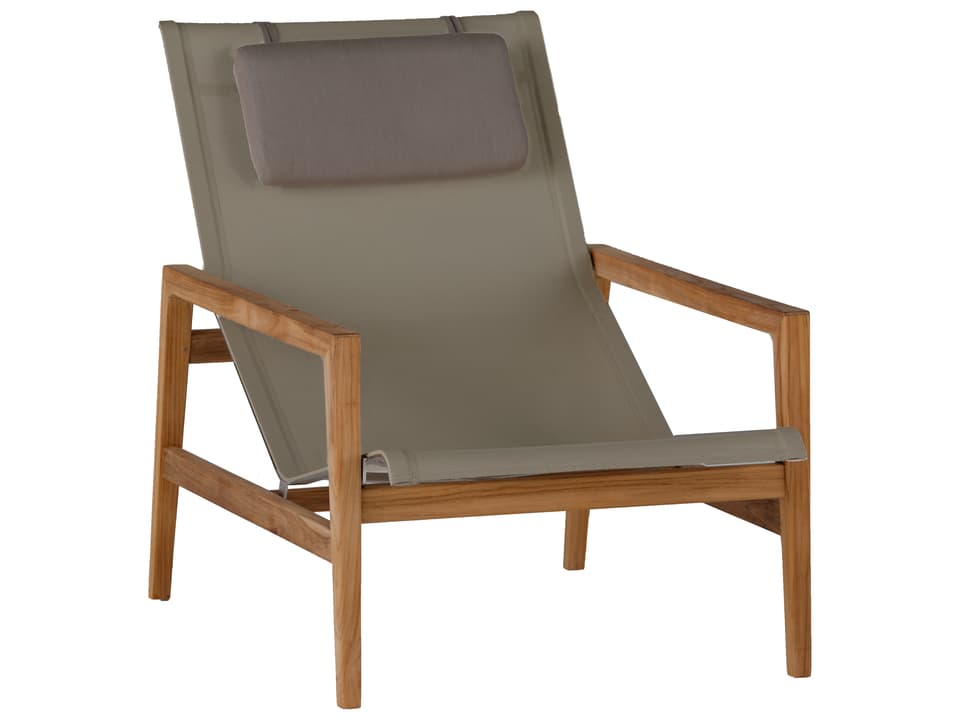 Coast Teak Easy Patio Lounge Chair