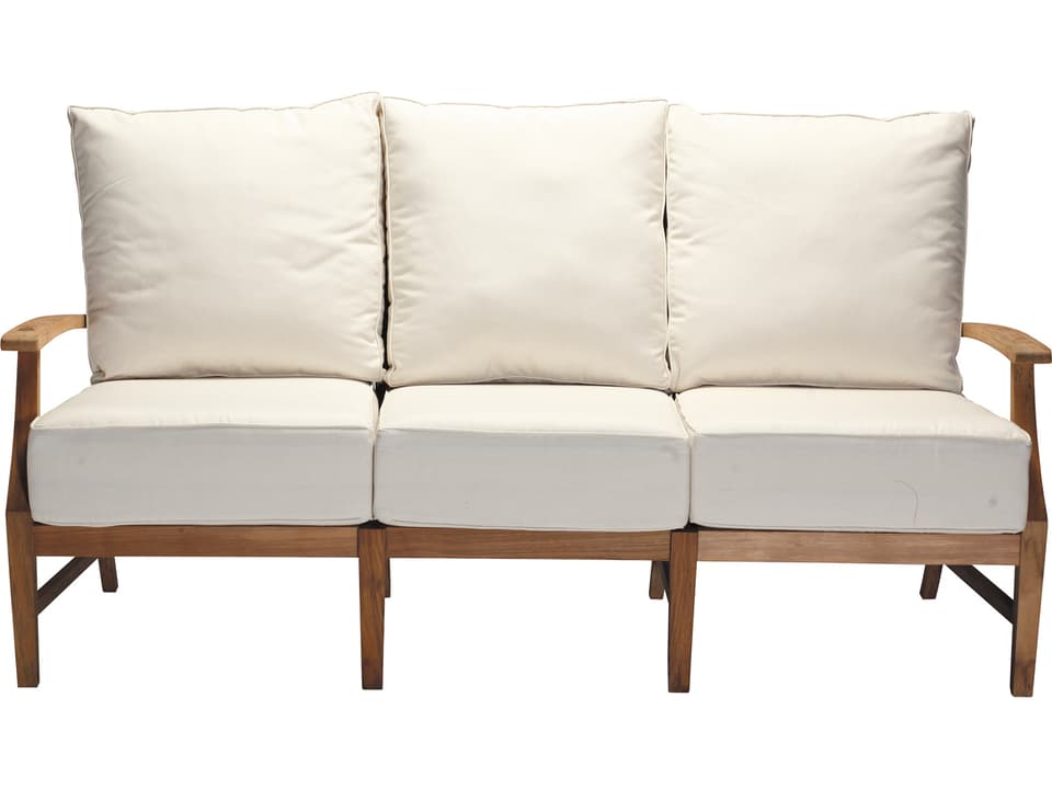 Croquet Teak Outdoor Sofa